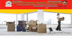 Desktop Screenshot of abhaprofessionalpackers.in