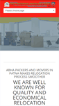 Mobile Screenshot of abhaprofessionalpackers.in